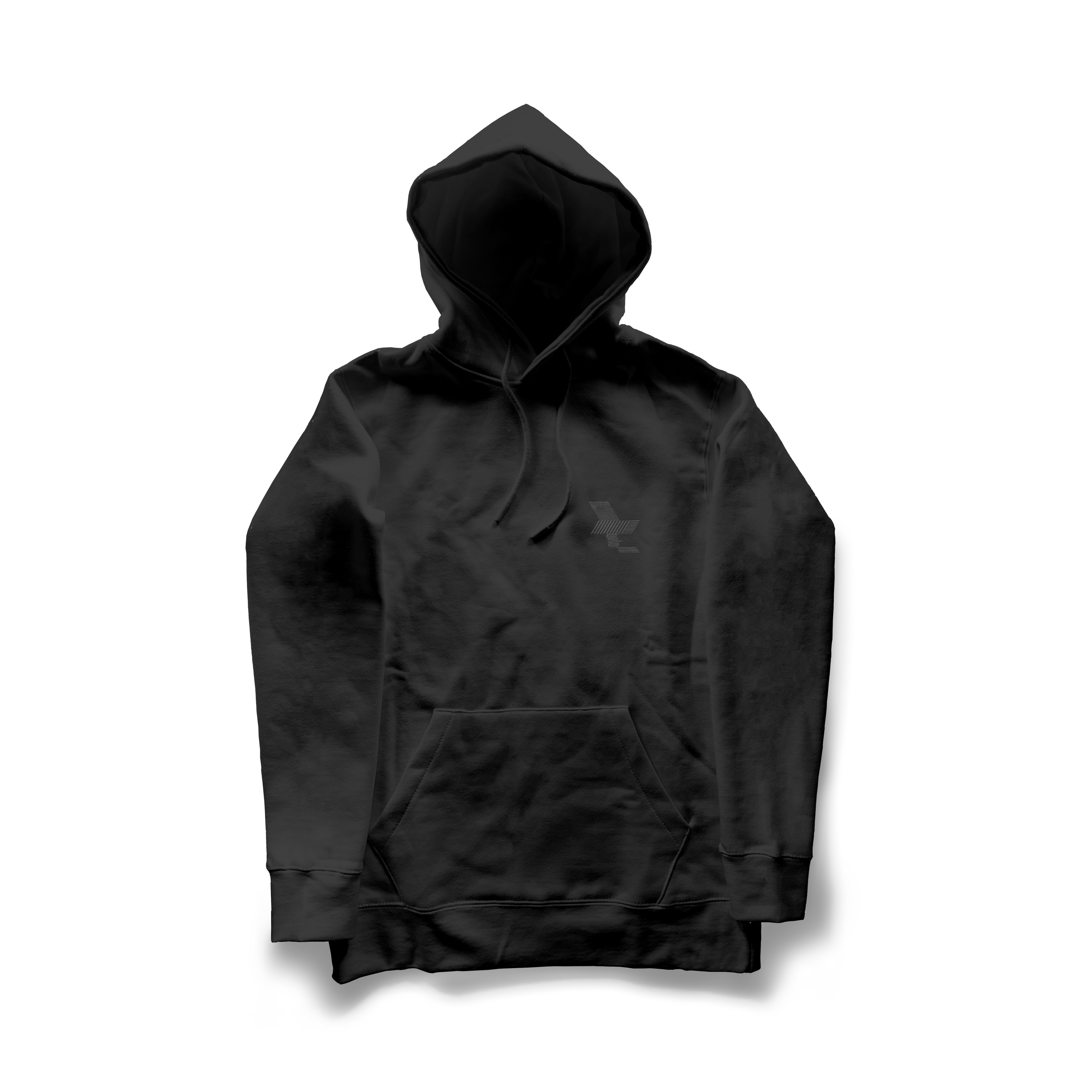 Black on Black Hoodie